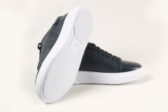 Massa Hakiki Deri Lacivert Sneakers