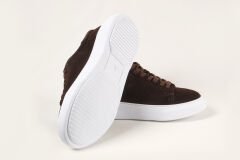 Massa Hakiki Suede Deri Kahve Sneakers