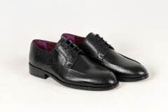 Massa Hakiki Deri Siyah Klasik