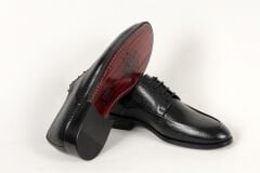 Massa Hakiki Deri Siyah Klasik