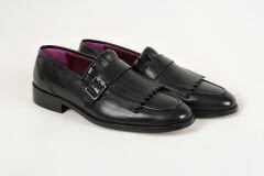 Massa Hakiki Deri Siyah Makosen