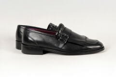 Massa Hakiki Deri Siyah Makosen