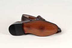 Massa Hakiki Deri Kahve Makosen