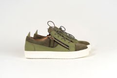 Massa Hakiki Deri Yeşil Sneakers