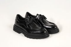 Massa Hakiki Deri Siyah Floter