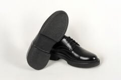 Massa Hakiki Deri Siyah Klasik