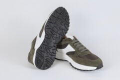 Massa Hakiki Süet Deri Yeşil Sneakers