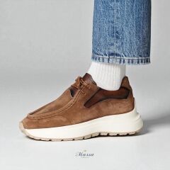 'Daisy' Model Hakiki Deri Sneakers