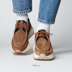 'Daisy' Model Hakiki Deri Sneakers